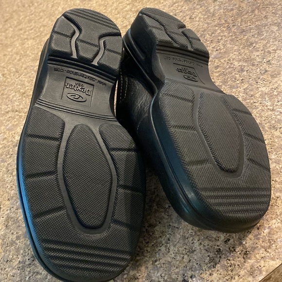 Dexter Comfort Black Slip On Shoes 6M WITH FLAWS - Picture 10 of 17